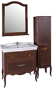 Комплект мебели для ванной ASB-Woodline Модерн 85 1124701 цвет Антикварный орех-12