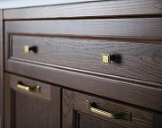 Комплект мебели для ванной ASB-Woodline Гранда 85 1148702 цвет Антикварный орех-3