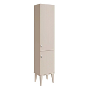 Шкаф пенал ASB-Woodline Федерика 40 80445 цвет Тирамису Софт