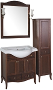 Комплект мебели для ванной ASB-Woodline Салерно 80 969601 цвет Антикварный орех-8