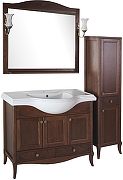 Комплект мебели для ванной ASB-Woodline Салерно 105 969701 цвет Антикварный орех-8
