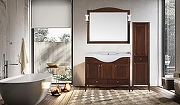 Комплект мебели для ванной ASB-Woodline Салерно 105 969701 цвет Антикварный орех-9