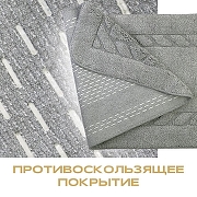 Коврик для ванной комнаты Migliore Complementi 60х60 22955 цвет Белый-3