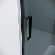 Душевой уголок Grossman Classic 150x70 120.K33.04.1570.21.10 профиль Черный матовый стекло тонированное-5