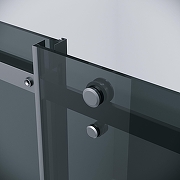 Душевой уголок Grossman Classic 150x70 120.K33.04.1570.21.10 профиль Черный матовый стекло тонированное-7