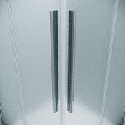 Душевой уголок Grossman Galaxy 110x70 L 300.K33.01.70R11L.10.02 профиль Хром стекло шиншилла-10