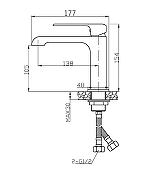 Смеситель для раковины Agger Magic A3002100 Хром-11