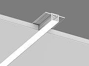 Профиль встраиваемый DesignLed LG 00-00010360 цвет серебро