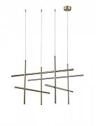 Люстра O-LUCE Coordinates 17010321 цвет золото-1