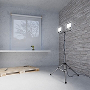 Прожектор Apeyron Electrics 05-49 цвет плафона/подвески Серый, цвет арматуры Серый-7