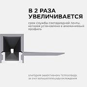 Короб встраиваемый Apeyron Electrics 08-48 цвет серебро-2