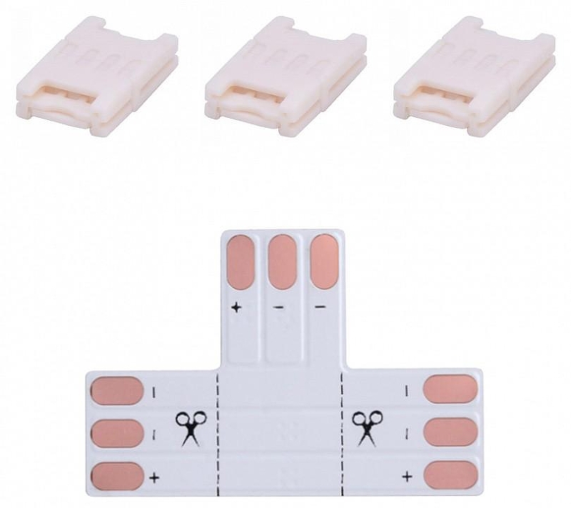 Соединитель лент T-образный жесткий Apeyron Electrics 09-101 