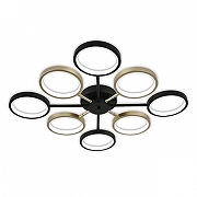 Люстра Escada 10262 10262/8LED цвет плафона/подвески Белый, Золото, Черный, цвет арматуры Черный-2