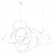 Люстра Loft it Flock of L1ght 10309/21 CR цвет плафона/подвески Белый, цвет арматуры Хром-1