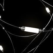 Люстра Loft it Flock of L1ght 10309/21 CR цвет плафона/подвески Белый, цвет арматуры Хром-4