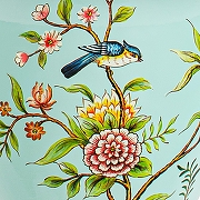 Настольная лампа Loft it Bluet 10379T/A цвет плафона/подвески Белый, цвет арматуры Бронза, Голубой-4