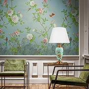 Настольная лампа Loft it Bluet 10379T/B цвет плафона/подвески Белый, цвет арматуры Бронза, Голубой-5