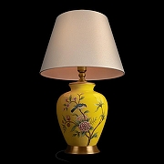 Настольная лампа Loft it Dandelion 10380T/A цвет плафона/подвески Белый, цвет арматуры Бронза, Желтый-3