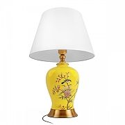 Настольная лампа Loft it Dandelion 10380T/B цвет плафона/подвески Белый, цвет арматуры Бронза, Желтый-1