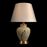 Настольная лампа Loft it Magnolia 10381T/B цвет плафона/подвески Белый, цвет арматуры Бежевый, Бронза-2