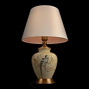 Настольная лампа Loft it Magnolia 10381T/B цвет плафона/подвески Белый, цвет арматуры Бежевый, Бронза-3