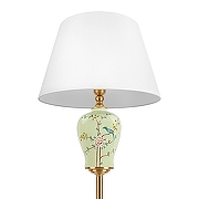 Торшер Loft it Hydrangea 10383F цвет плафона/подвески Белый, цвет арматуры Бронза, Зеленый-7