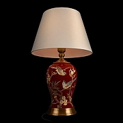 Настольная лампа Loft it Dahlia 10384T цвет плафона/подвески Белый, цвет арматуры Красный, Бронза-3