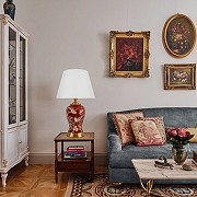 Настольная лампа Loft it Dahlia 10384T цвет плафона/подвески Белый, цвет арматуры Красный, Бронза-5