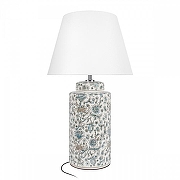 Настольная лампа Loft it Agapanthus 10385T/A цвет плафона/подвески Белый, цвет арматуры Белый, Синий-1