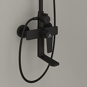 Душевая система Agger Brilliant A0393344 Черная матовая-12