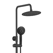 Душевая система Agger Brilliant A0393344 Черная матовая-4