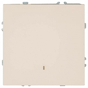 Выключатель одноклавишный без рамки Stekker Эмили 49889 цвет Серый