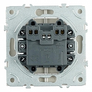 Выключатель двухклавишный без рамки Stekker Эмили 49892 цвет Серый-3