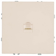 Розетка Ethernet RJ-45 без рамки Stekker Эмили 49899 цвет Серый