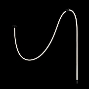 Подвесной светильник Loft it Thread 10388A Black цвет плафона/подвески Белый, цвет арматуры Черный-1