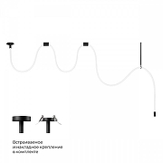 Подвесной светильник Loft it Thread 10388B Black цвет плафона/подвески Белый, цвет арматуры Черный-4