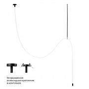 Подвесной светильник Loft it Thread 10388C Black цвет плафона/подвески Белый, цвет арматуры Черный-4