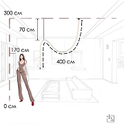 Подвесной светильник Loft it Thread 10388C Black цвет плафона/подвески Белый, цвет арматуры Черный-5