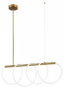 Подвесной светильник Loft it Thread 10388P/A Brass цвет плафона/подвески Белый, цвет арматуры Бронза