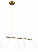 Подвесной светильник Loft it Thread 10388P/A Brass цвет плафона/подвески Белый, цвет арматуры Бронза-1