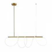 Подвесной светильник Loft it Thread 10388P/A Brass цвет плафона/подвески Белый, цвет арматуры Бронза-2