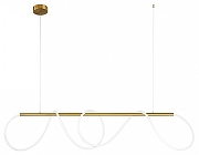 Подвесной светильник Loft it Thread 10388P/B Brass цвет плафона/подвески Белый, цвет арматуры Бронза-1