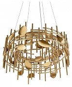 Подвесной светильник Loft it Escama 10396/600C цвет плафона/подвески Золото, цвет арматуры Золото-1