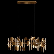 Подвесной светильник Loft it Escama 10396/850R цвет плафона/подвески Золото, цвет арматуры Золото-7