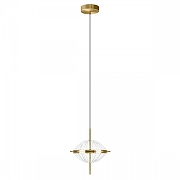 Подвесной светильник Loft it Tranqu1l1ty 10397/B цвет плафона/подвески Прозрачный, цвет арматуры Медь-3