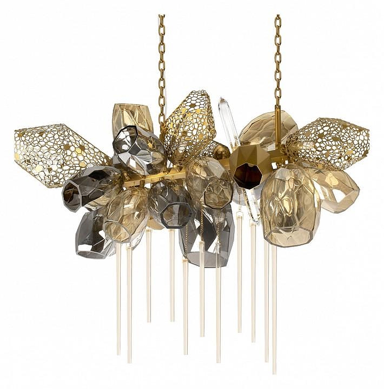 Люстра Loft it Br1tann1ca 10401/1000L цвет золото