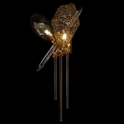 Бра Loft it Br1tann1ca 10401W цвет плафона/подвески Светло-серый, Золото, Оранжевый, цвет арматуры Золото-5