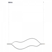 Подвесной светильник Loft it Tape L1ght 10403/1400 SN цвет плафона/подвески Серебро, цвет арматуры Серебро-1