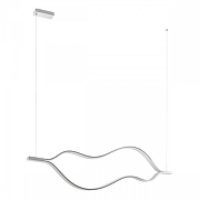 Подвесной светильник Loft it Tape L1ght 10403/1400 SN цвет плафона/подвески Серебро, цвет арматуры Серебро-2