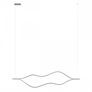 Подвесной светильник Loft it Tape L1ght 10403/1600 SN цвет плафона/подвески Серебро, цвет арматуры Серебро-1